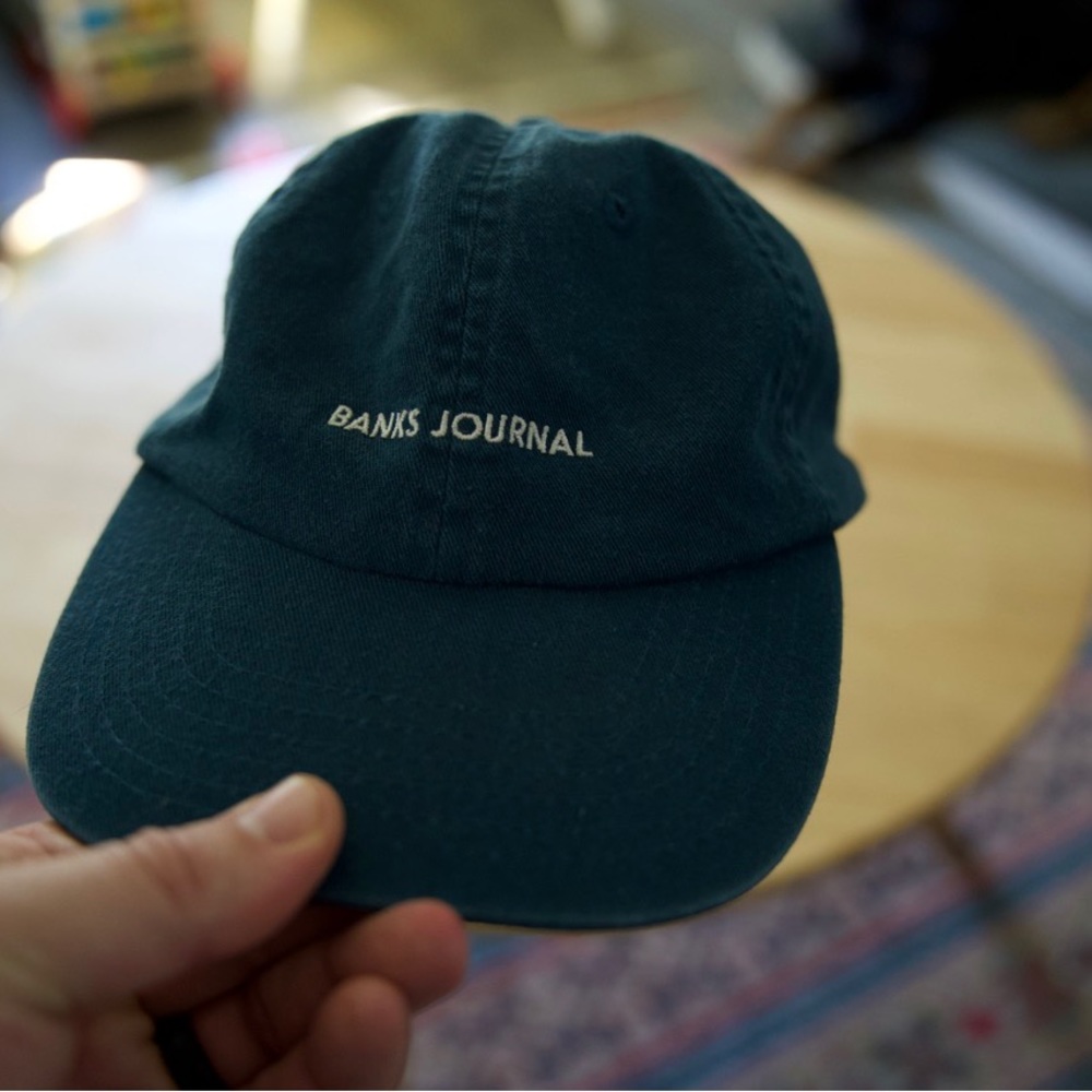 COPY - Banks journal hat like new one size